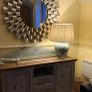 Porcelain and hand woven linen lamp Image 2