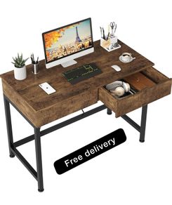Computer Desk with Drawers, Dressing Table