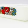 RARE Vintage Pyrex 'Poppy' Milkglass Loaf Dish Image 4