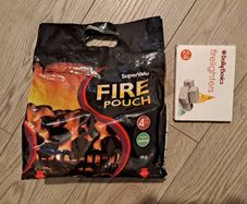 Fire Pouch 4kg + 24 Firelighters