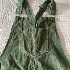 Pinafore dress - Age 11/12 - Green Cord