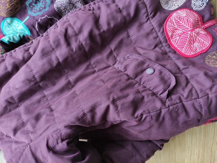 Reversible girl coat