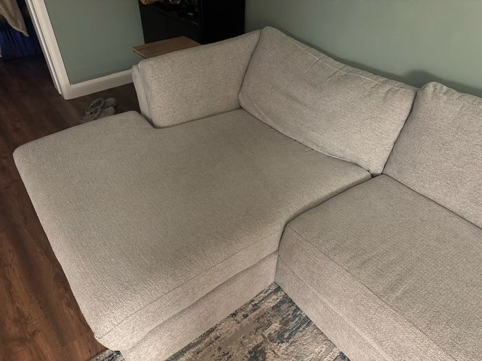 L left hand side DFS large sofa
