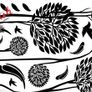 Dandelion Flower & Birds Wall Stickers Nice Stylish Home Decor  Image 2