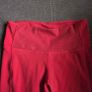 Coral Capri leggings, ruched bum, with mesh details, size 10 Image 3