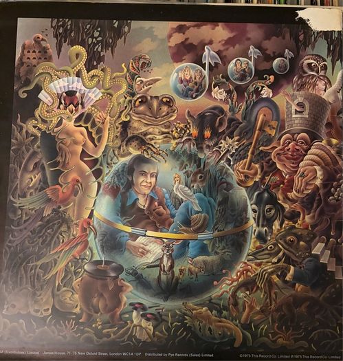 Elton John Captain Fantastic 1975 UK Vinyl LP with Original Lyric Booklet