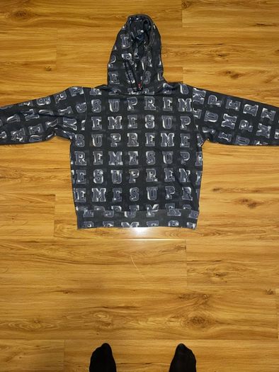 Supreme block hoodie