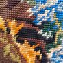 Vintage Framed Need work of Flowers Image 7
