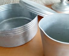 Vintage aluminium