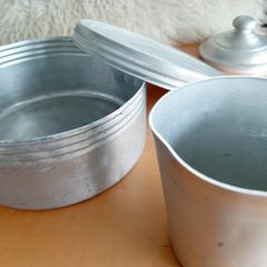 Vintage aluminium