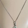 sterling silver dolphin necklace Image 2