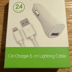 Car Charger with Lightning Cable (made for iPhone)