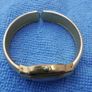 Vintage Bernard Lacomb Women's Two Toned Cuff Band Watch (works well) Image 5