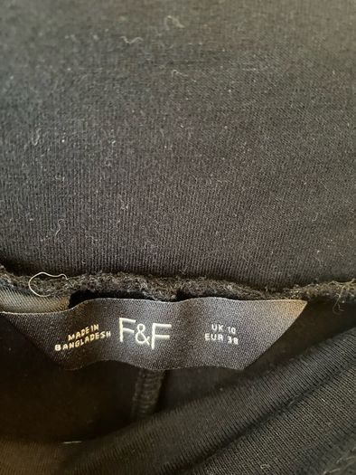 F&F black leggings (size 10)