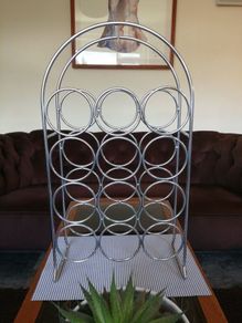 Sleek Contemporary Design Wine Rack