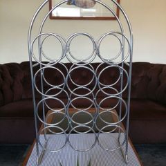 Sleek Contemporary Design Wine Rack