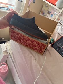 Black Vans UK Size 4