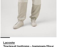 Lacoste pants tracksuit trousers brand new size UK 12/L