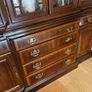 Beautiful Chippendale Style Display ( 2 piece) Cabinet- Almost new condition Image 3
