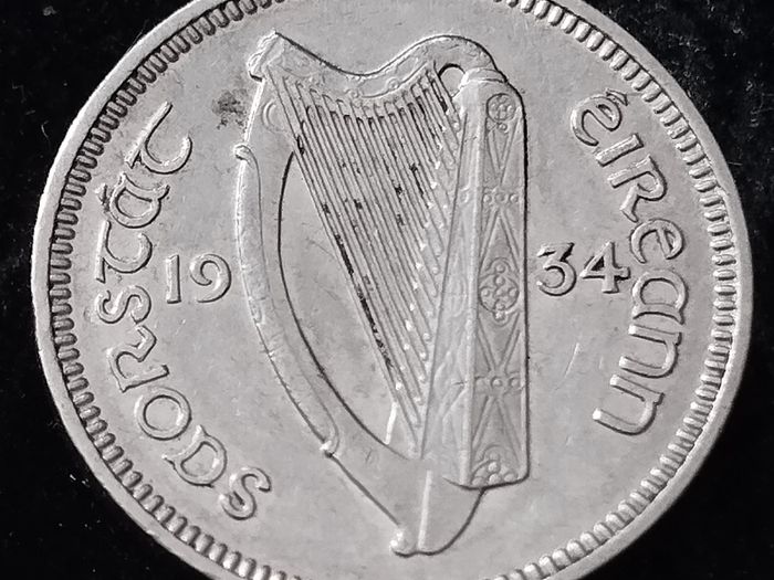 Ireland - 1934 - 3 Pence - Hare - KM.4 - [852]