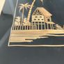 Vintage Framed Chinese Straw Art Image 2