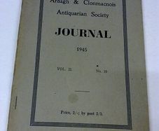 Ardagh & Clonmacnoise Journal 1945 Offaly Athlone etc Ireland Irish history