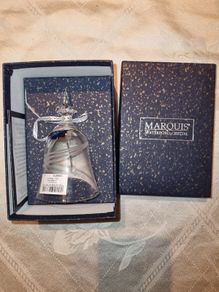 Waterford Marquis Crystal Millennium Celebration Bell Ornament