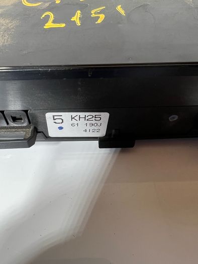 Mazda CX5 CX-5 2012 - 2017 2.2 diesel Heater climate control panel KH2561190j a1l1b61s