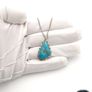 Vintage 925 Sterling Silver & Turquoise Necklace Image 8