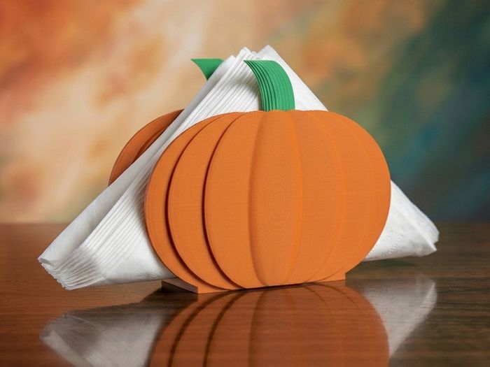 Pumpkin Napkin Holder
