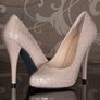 lacquered heels size 35,5 36 37 39 red cream dirty pink black Image 9