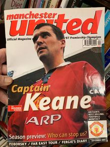 ROY KEANE Manchester United Official Magazine