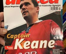 ROY KEANE Manchester United Official Magazine