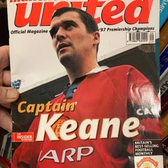ROY KEANE Manchester United Official Magazine