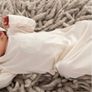 Newborn neutral BNwT bamboo cotton gown by Barefoot Dreams Image 9