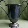 Vintage Small Silver Plated Urn- Trophy Image 2
