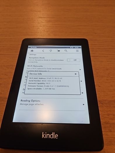 Kindle Paperwhite 5th Gen without Ads
