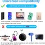 UK to US Plug Travel Adapter, USA Travel Adapter with 4 USB Ports (1 USB C Fast Charger) American to UK Plug Adapter for US Canada Mexico Thailand and More(Type B) Image 6