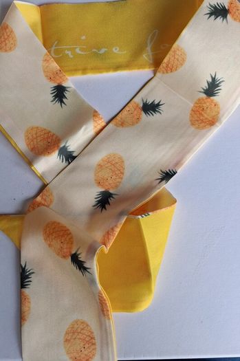 Pineapple Double Sided Multi Use Scarf