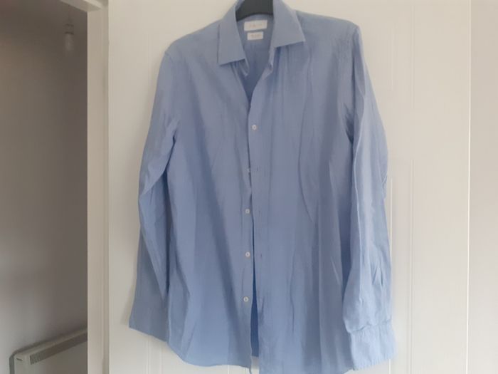 Blue  log sleeve shirt (Massimo Dutti size M)