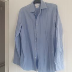 Blue  log sleeve shirt (Massimo Dutti size M)