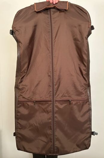 Aspen Sirco London Genuine Leather Suit Carrier Garment Travel Bag