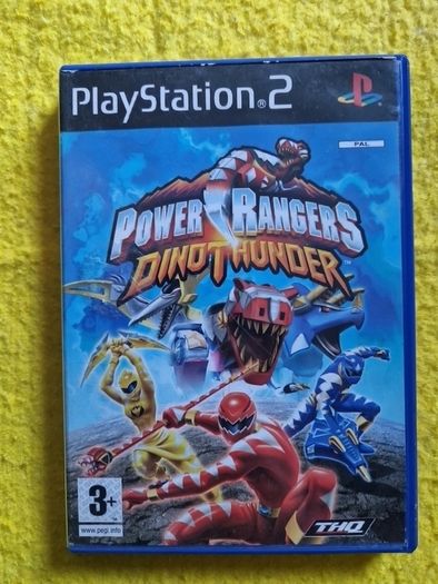 Power Rangers Dino Thunder PlayStation 2 Ps2 games Original