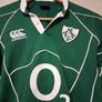 Ireland Rugby Jersey. Official Canterbury Home Jersey From Grand Slam Winning Year Of 2009. Authentic Original.  Not A Modern Day Remake. Image 3