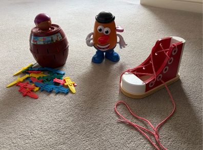 Assorted toys
