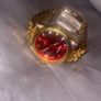 gold/diamond watch Image 4
