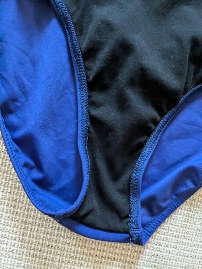 Navy leotard
