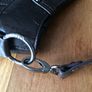 Leather Oriano ladies bag with shoulder strap. Image 4