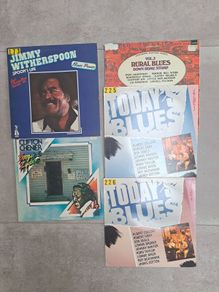 5 Blues Compilation lps