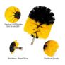 3Pcs/Set Electric Scrubber Brush Drill Brush Kit Plastic Round Cleaning Brush For Carpet Glass Car Tires Nylon Brushes 2/3.5/4'' Image 4